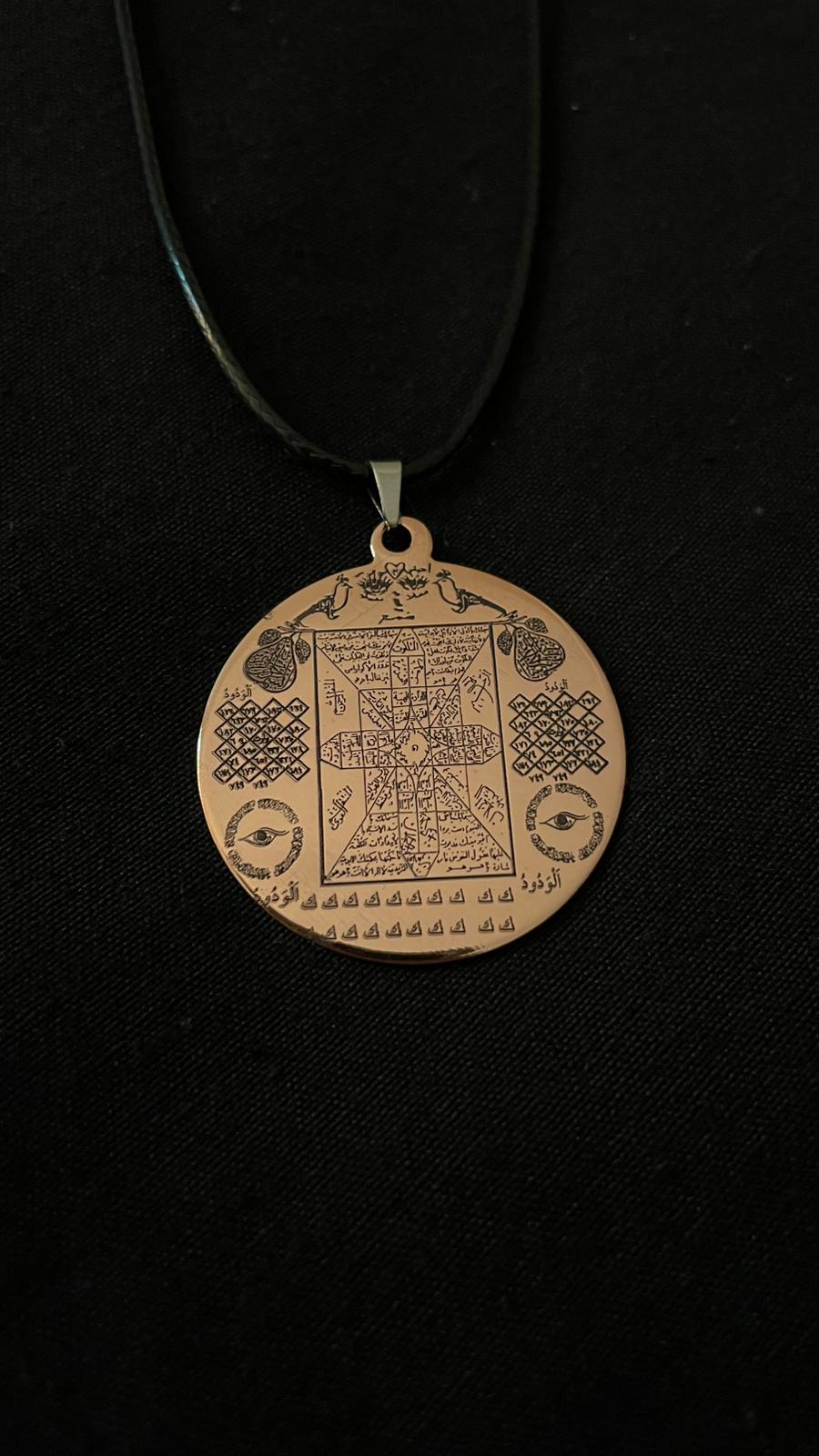 MÜHR-Ü BELKIS KOLYESİ – BELKIS TILSIMI Bakır